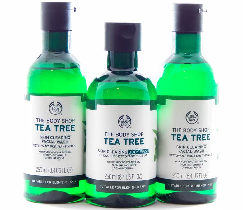 The Body Shop Tea Tree Skin Clearing Skincare Line Nadeen S Beat